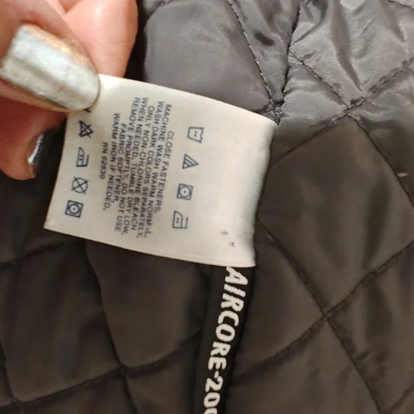 Lands' End Jacket - Black & Gray - Picture 13 of 14